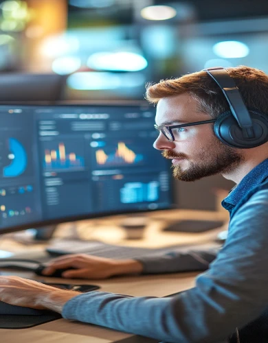 VoIP monitoring dashboard