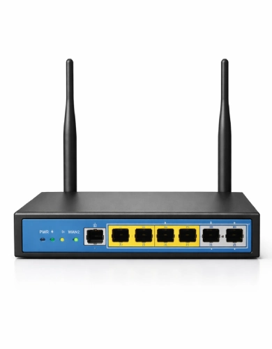 Dual WAN router example